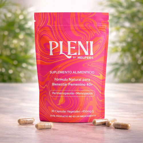 PLENI Fórmula Natural para Bienestar Femenino 40+ (MP249) - Perimenopausia y Menopausia